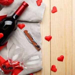 Be my girlfriend? Valentine Wine Tote Tote